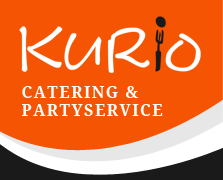 The logo for Ralf Kurio  Kurio Catering & Partyservice